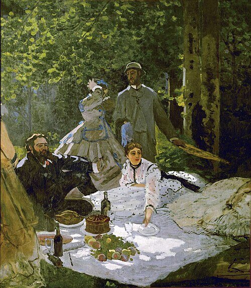 Luncheon on the Grass by Claude Monet
