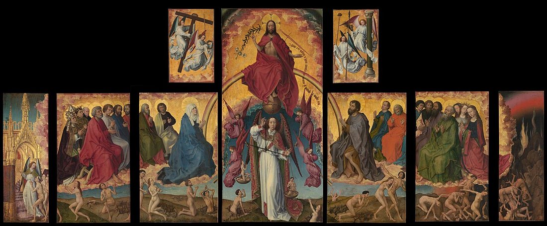 The Last Judgment (Beaune Altarpiece) by Rogier van der Weyden