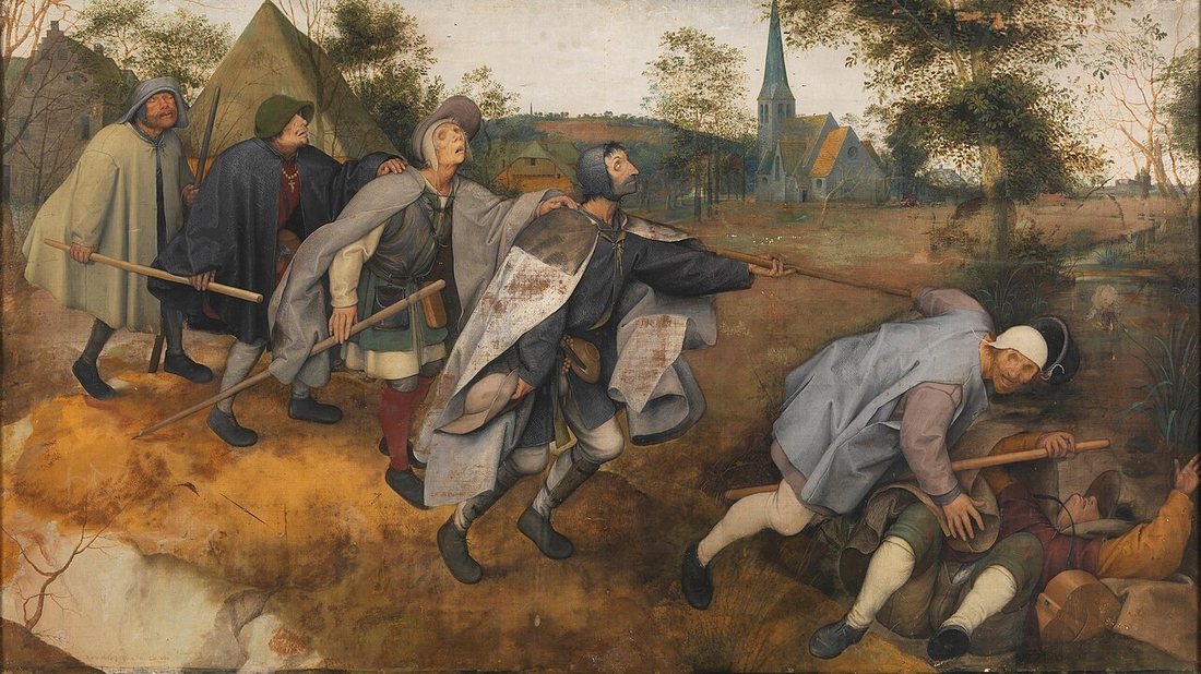 The Blind Leading the Blind by Pieter Bruegel the Elder