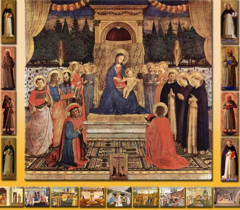 San Marco Altarpiece by Fra Angelico