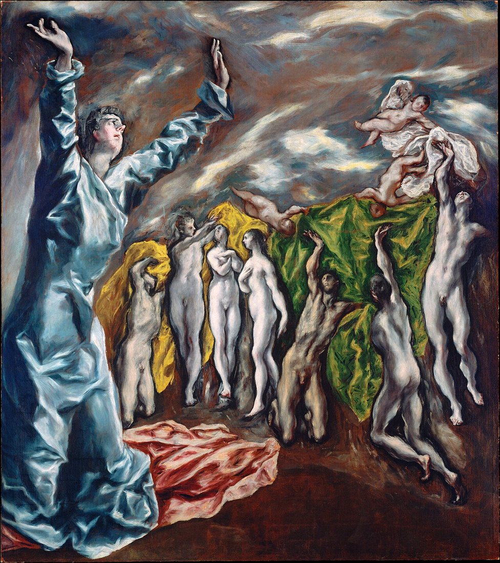 Opening of the Fifth Seal by El Greco