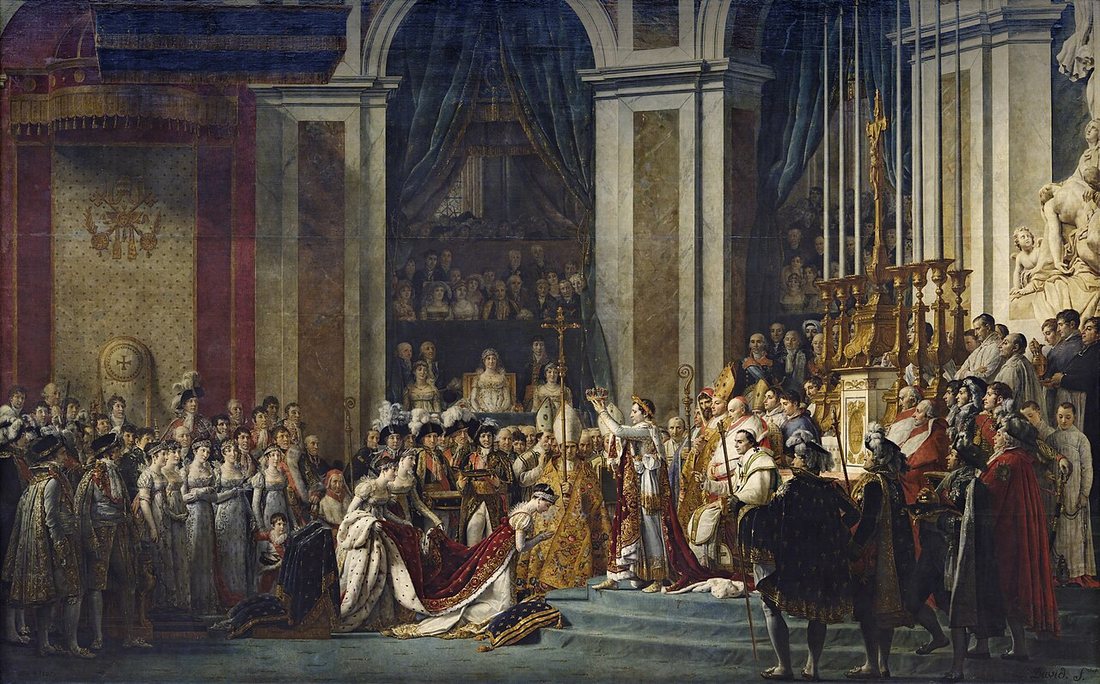 The Coronation of Gabo Napoleon by Jacques-Louis David