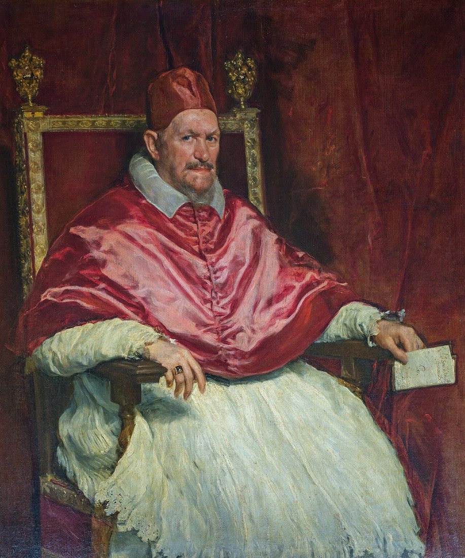 Portrait of Innocent X by Diego Velázquez