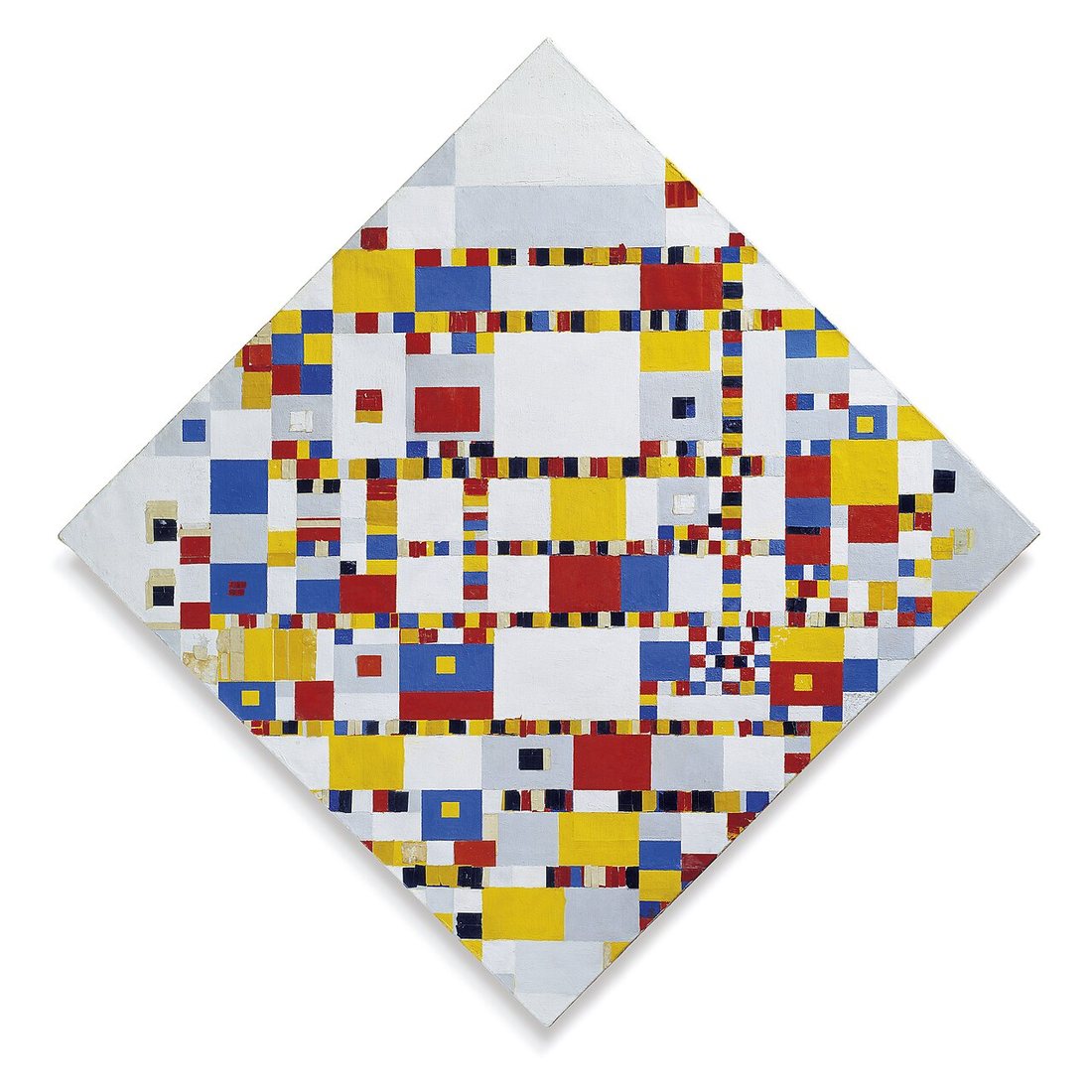 Victory Boogie Woogie by Piet Mondrian