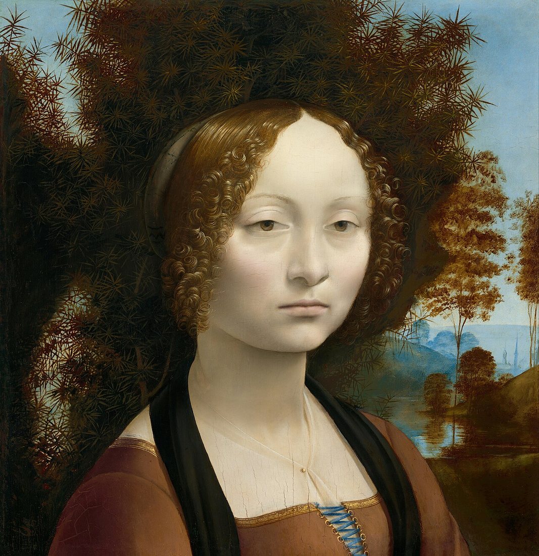 Ginevra de' Benci by Leonardo da Vinci