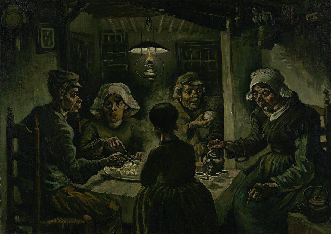The Potato Eaters by Vincent van Gogh