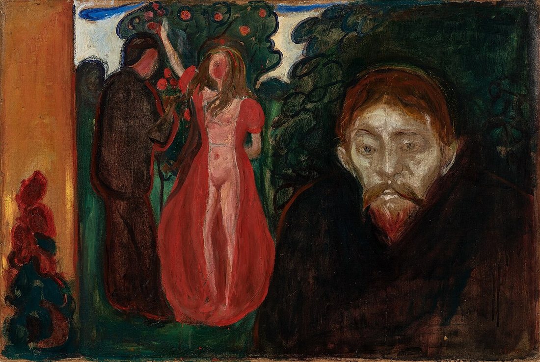 Jealousy by Edvard Munch