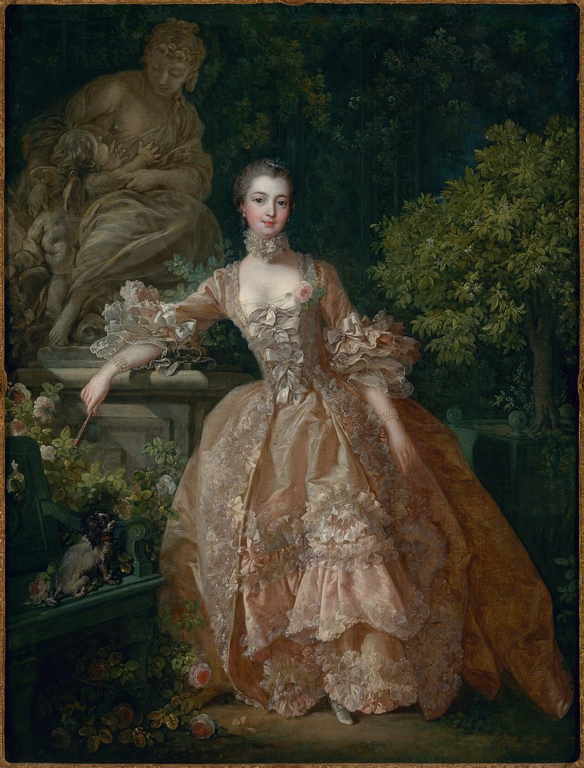 Madame de Pompadour by François Boucher