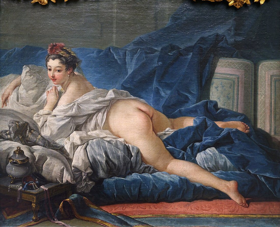 Brown Odalisque by François Boucher