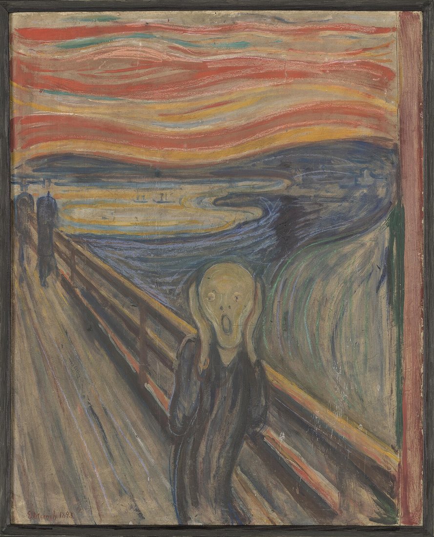 The Scream by Edvard Munch