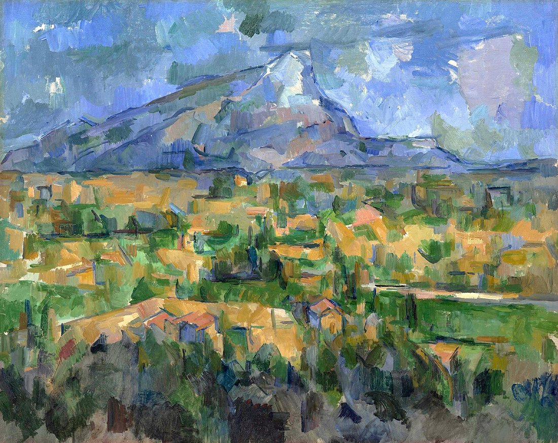 Mont Sainte-Victoire by Paul Cézanne