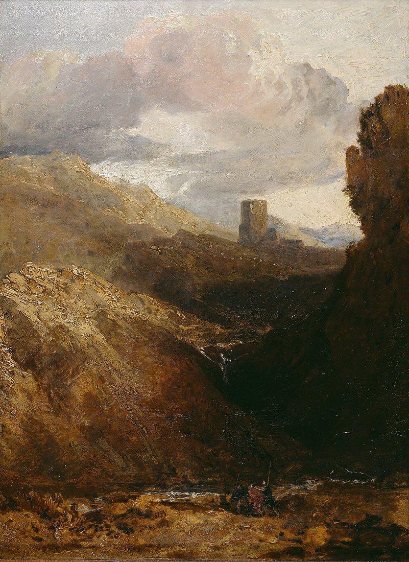 Dolbadarn Castle by J. M. W. Turner