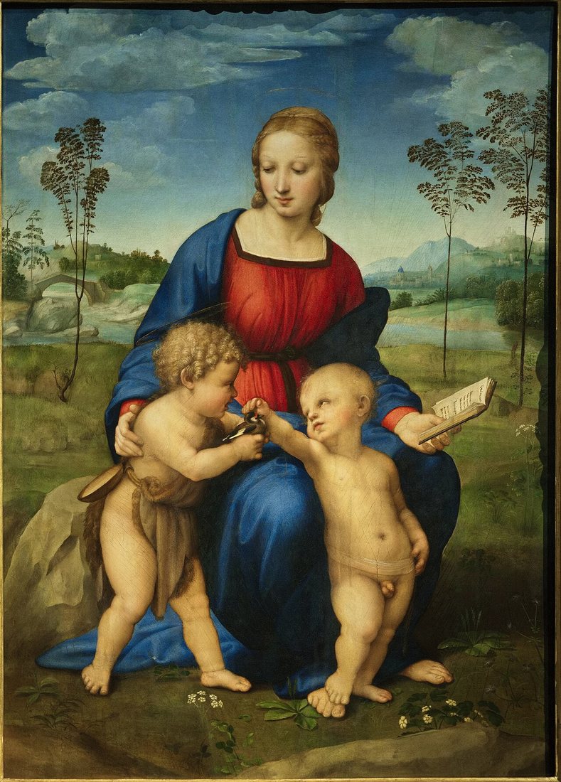 Madonna of the Goldfinch by Raphael