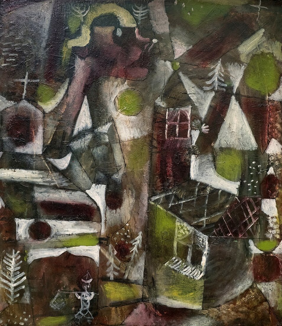 Sumpflegende by Paul Klee