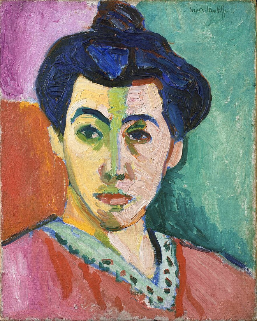 The Green Stripe by Henri Matisse