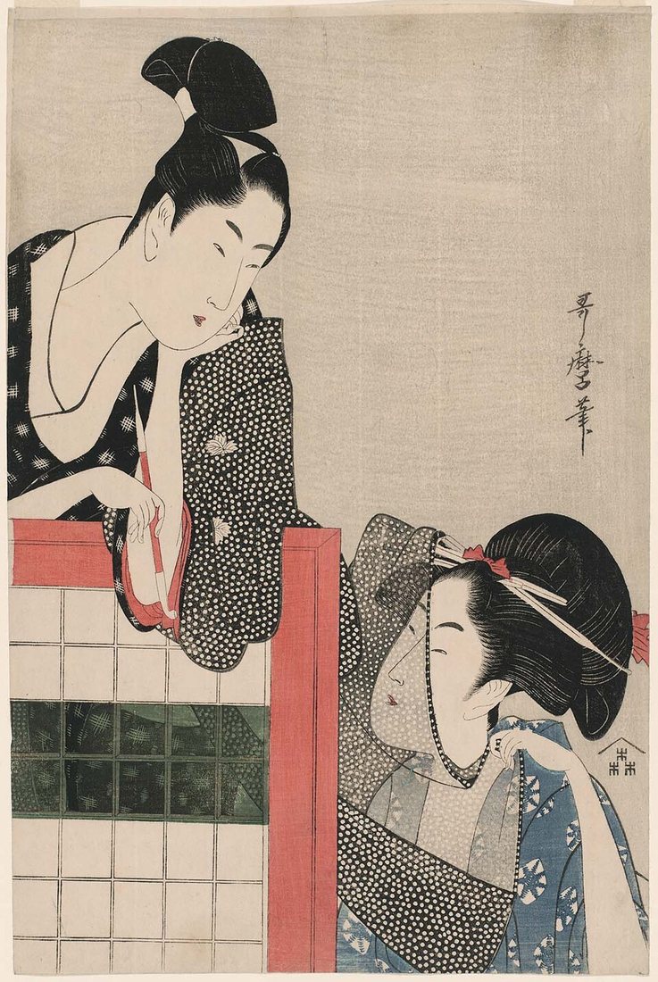Tsuitate no Danjo by Kitagawa Utamaro