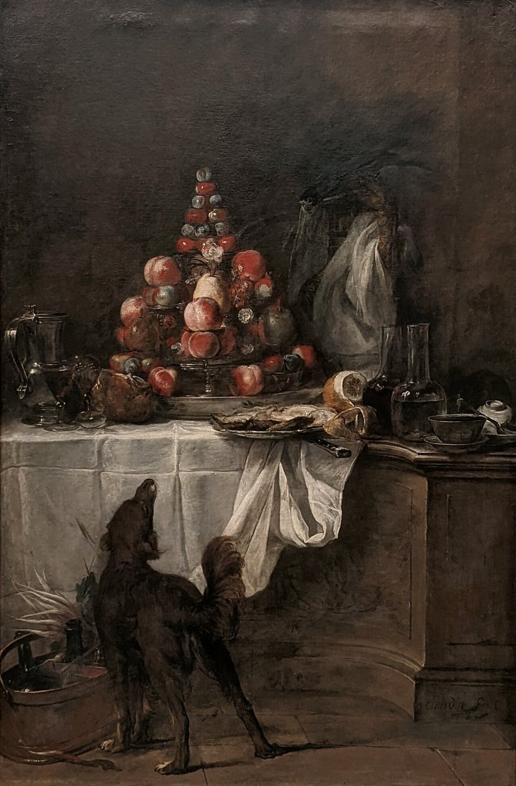 Le Buffet by Jean Siméon Chardin