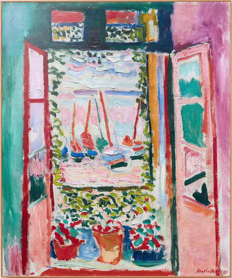 The Open Window by Henri Matisse