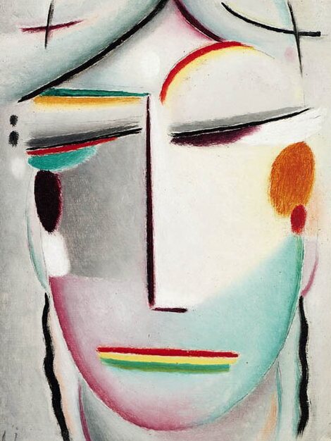 Abstract Head by Alexej von Jawlensky