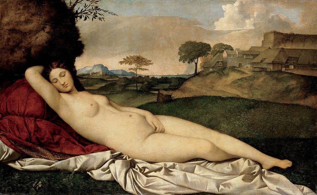 Sleeping Venus by Titian