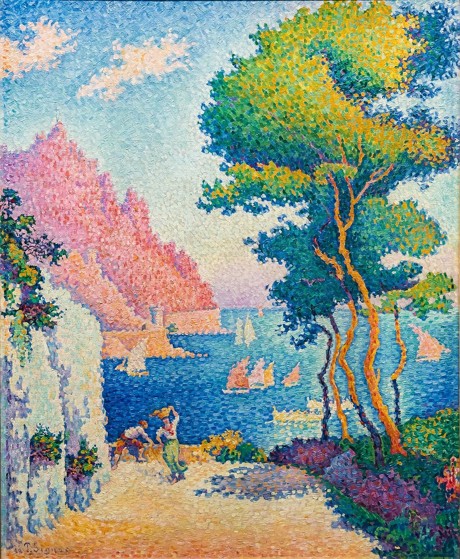 Capo di Noli, near Genoa by Paul Signac