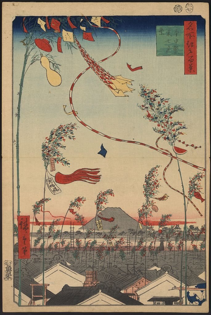 Shichūhan'ei tanabata matsuri by Hiroshige