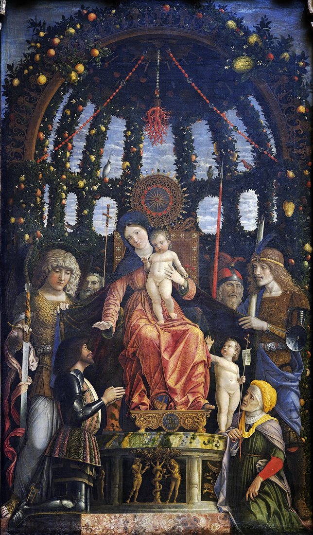 Madonna della Vittoria by Andrea Mantegna